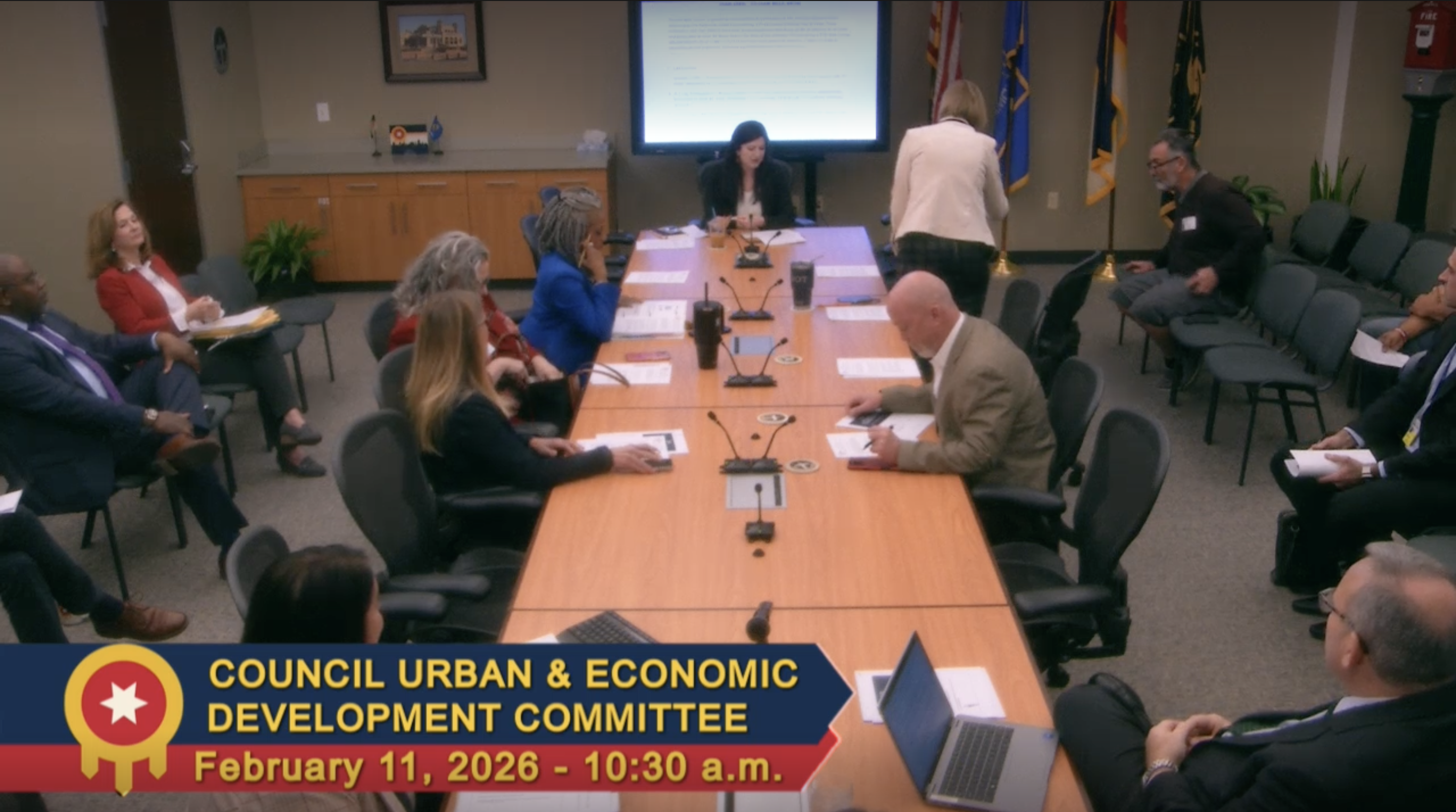 Tulsa City Council Urban and Economic Development Committee meeting